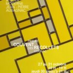 Affiche Couvent des Recollets Cognac 2025 (Josef)