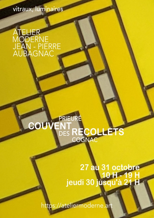 Affiche Couvent des Recollets Cognac 2025 (Josef)